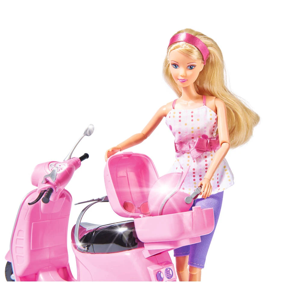 SIMBA Steffi Love City Scooter Speelfiguur Met Accessoires 4 SIMBA Steffi Love City Scooter Speelfiguur Met Accessoires - Image 2