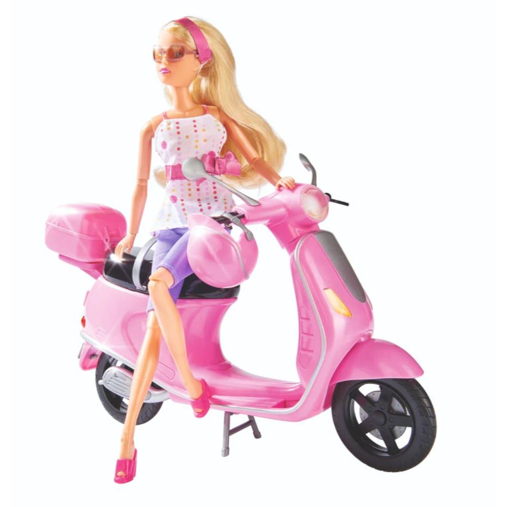 SIMBA Steffi Love City Scooter Speelfiguur Met Accessoires 3 SIMBA Steffi Love City Scooter Speelfiguur Met Accessoires