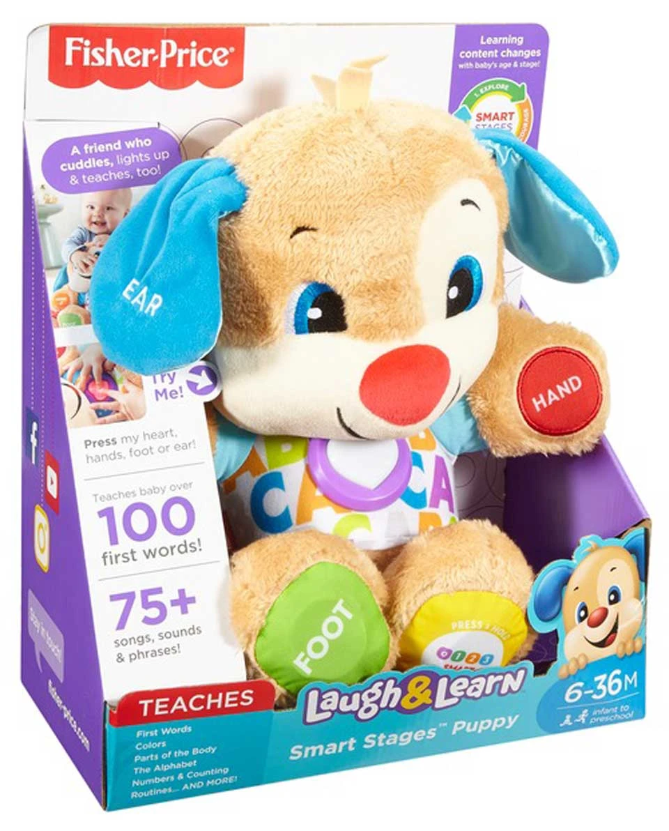 Fisher Price Fisher-Price Leerplezier Eerste Woorden Puppy 4 Fisher Price Fisher-Price Leerplezier Eerste Woorden Puppy - Afbeelding 2