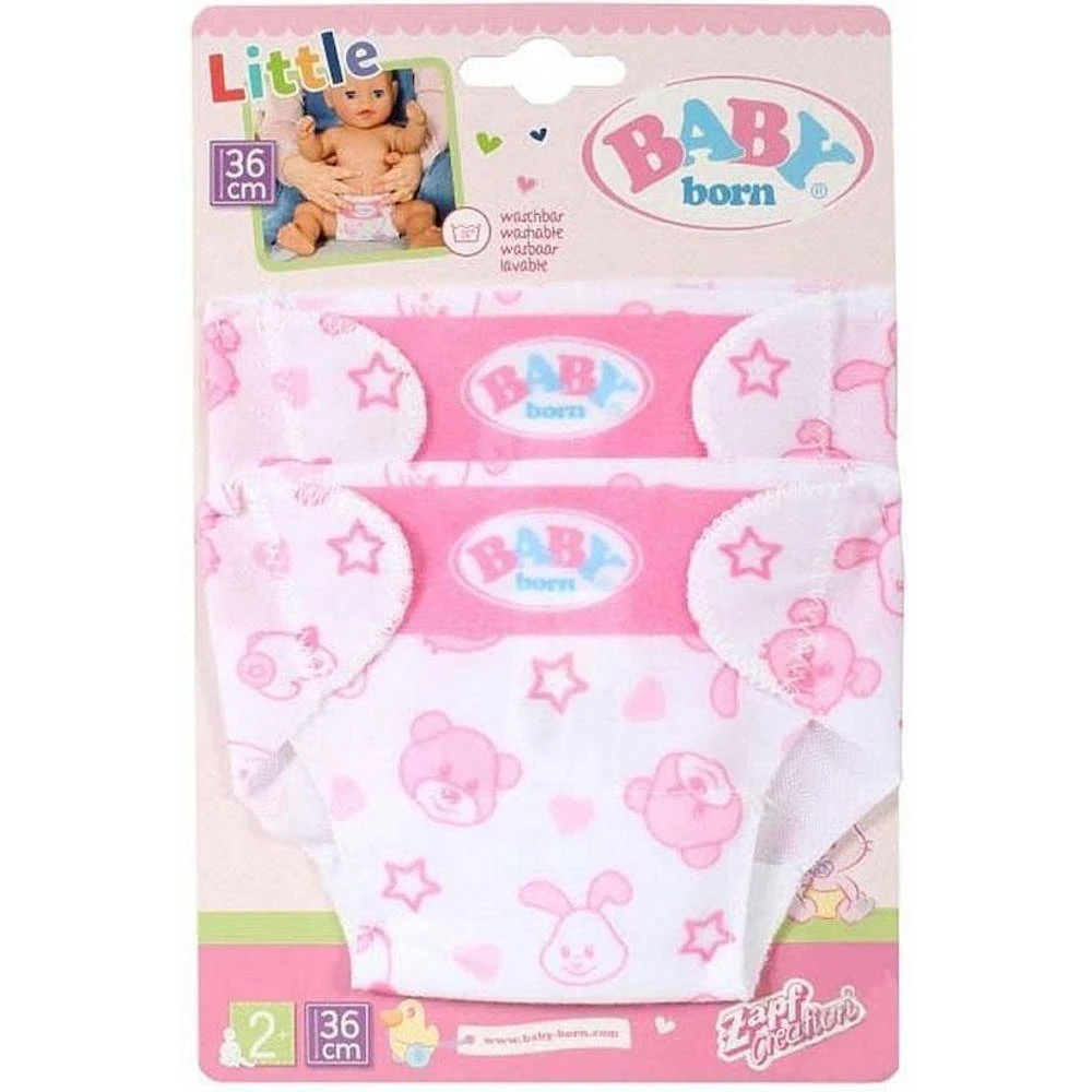 BABY Born Kleine Luiers Set Van 2 - 36 Cm 4 BABY Born Kleine Luiers Set Van 2 - 36 Cm - Image 2