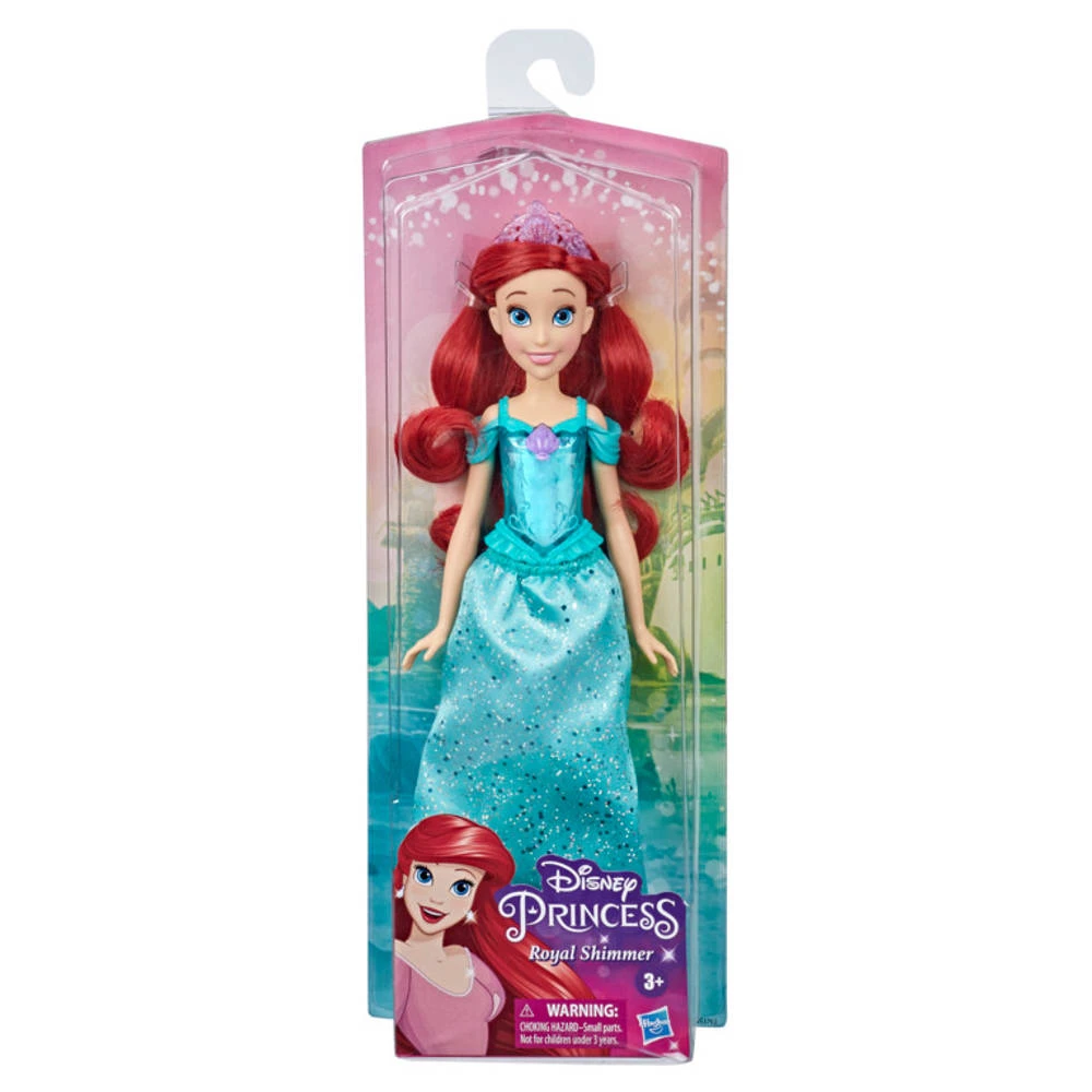 Hasbro Disney Princess Royal Shimmer Pop Ariël Met Glitterjurk 4 Hasbro Disney Princess Royal Shimmer Pop Ariël Met Glitterjurk - Afbeelding 2
