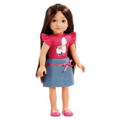 Poppenkleding Top En Rok - Roze -Barbie || Baby Born Verkoopwinkel 1987016 ed4d408a