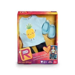 Poppenkleding Ananas T-shirt En Jeans -Barbie || Baby Born Verkoopwinkel 1987018 b774d8e1