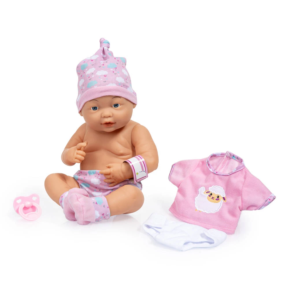 No Brand New Born Babypop - 36 Cm 4 No Brand New Born Babypop - 36 Cm - Afbeelding 2