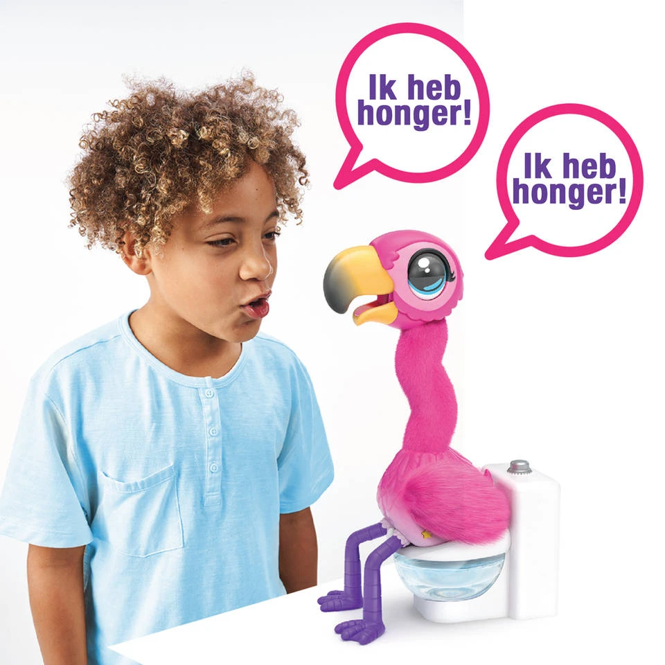 Little Live Pets GottaGo Flamingo Interactieve Knuffel 7 Little Live Pets GottaGo Flamingo Interactieve Knuffel - Image 5