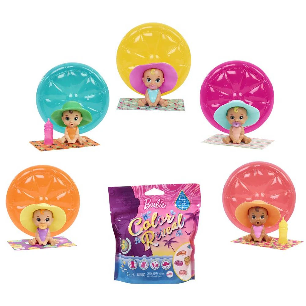 Barbie Color Reveal Marble Baby 3 Barbie Color Reveal Marble Baby