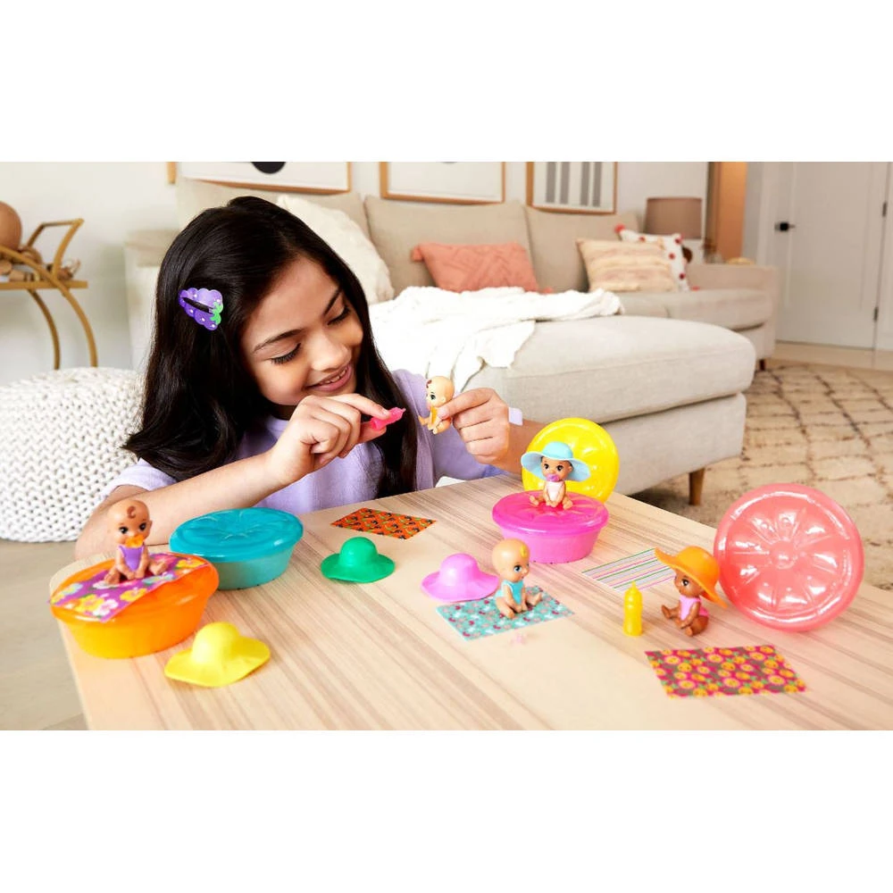 Barbie Color Reveal Marble Baby 4 Barbie Color Reveal Marble Baby - Afbeelding 2