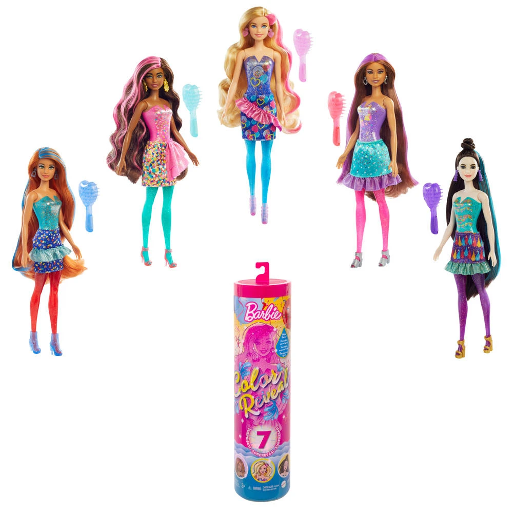 Barbie Color Reveal Wave 4 Modepop 4 Barbie Color Reveal Wave 4 Modepop - Image 2