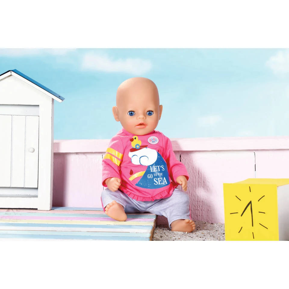 BABY Born Little Casual Outfit Poppen Kledingset - 36 Cm - Roze 6 BABY Born Little Casual Outfit Poppen Kledingset - 36 Cm - Roze - Afbeelding 4