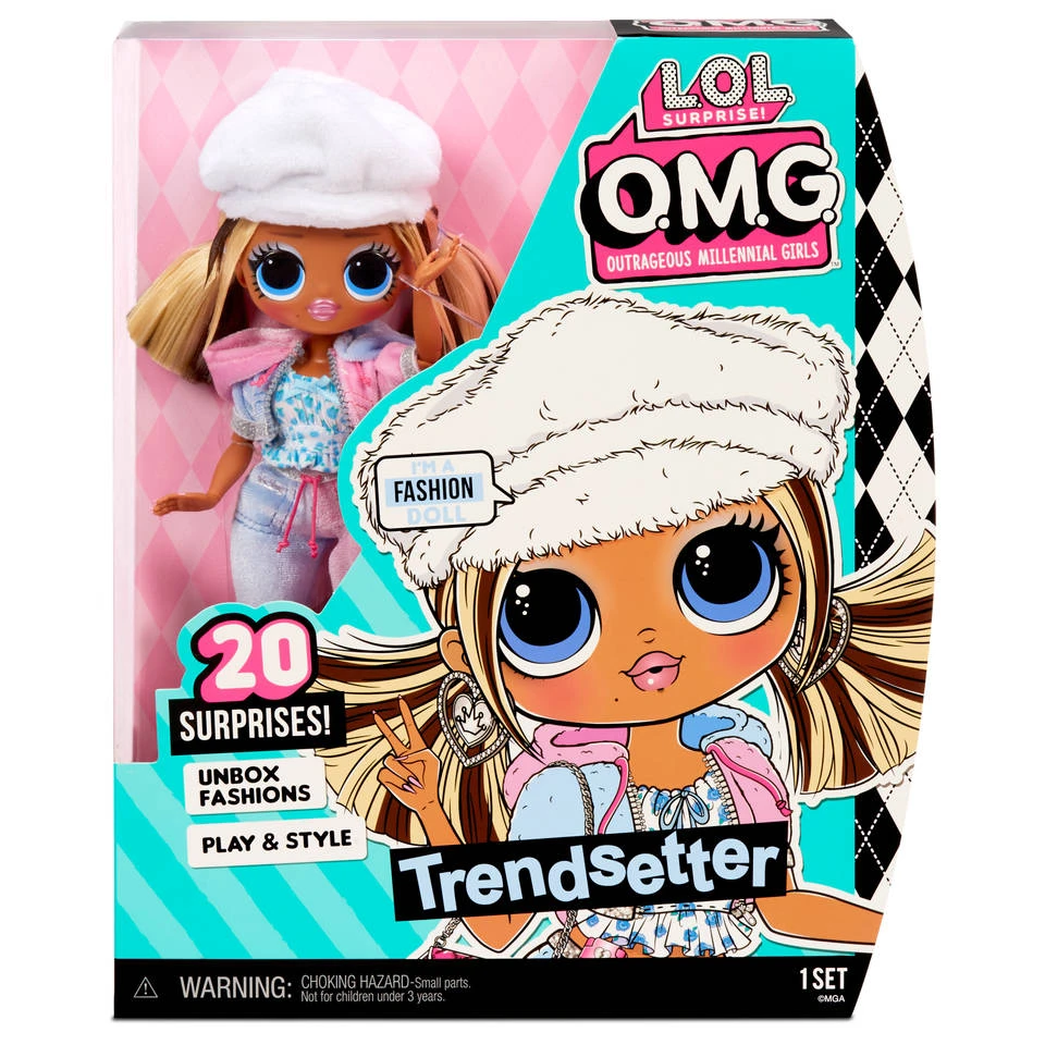 L.O.L. Surprise! O.M.G Modepop Trendsetter Met 20 Verrassingen 7 L.O.L. Surprise! O.M.G Modepop Trendsetter Met 20 Verrassingen - Afbeelding 5