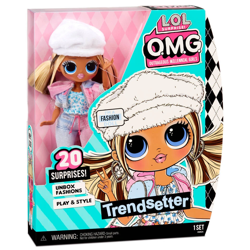 L.O.L. Surprise! O.M.G Modepop Trendsetter Met 20 Verrassingen 8 L.O.L. Surprise! O.M.G Modepop Trendsetter Met 20 Verrassingen - Afbeelding 6