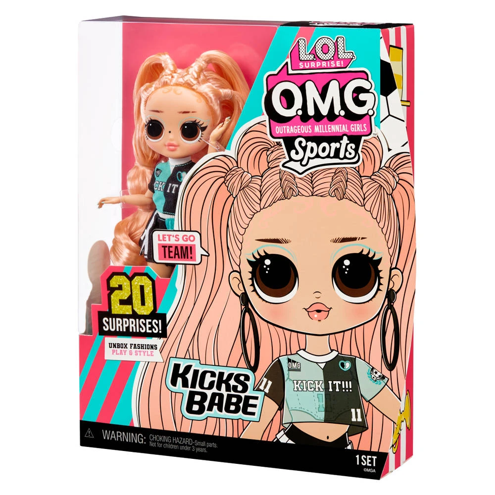 L.O.L. Surprise! O.M.G. Sports Pop Kicks Babe 4 L.O.L. Surprise! O.M.G. Sports Pop Kicks Babe - Afbeelding 2