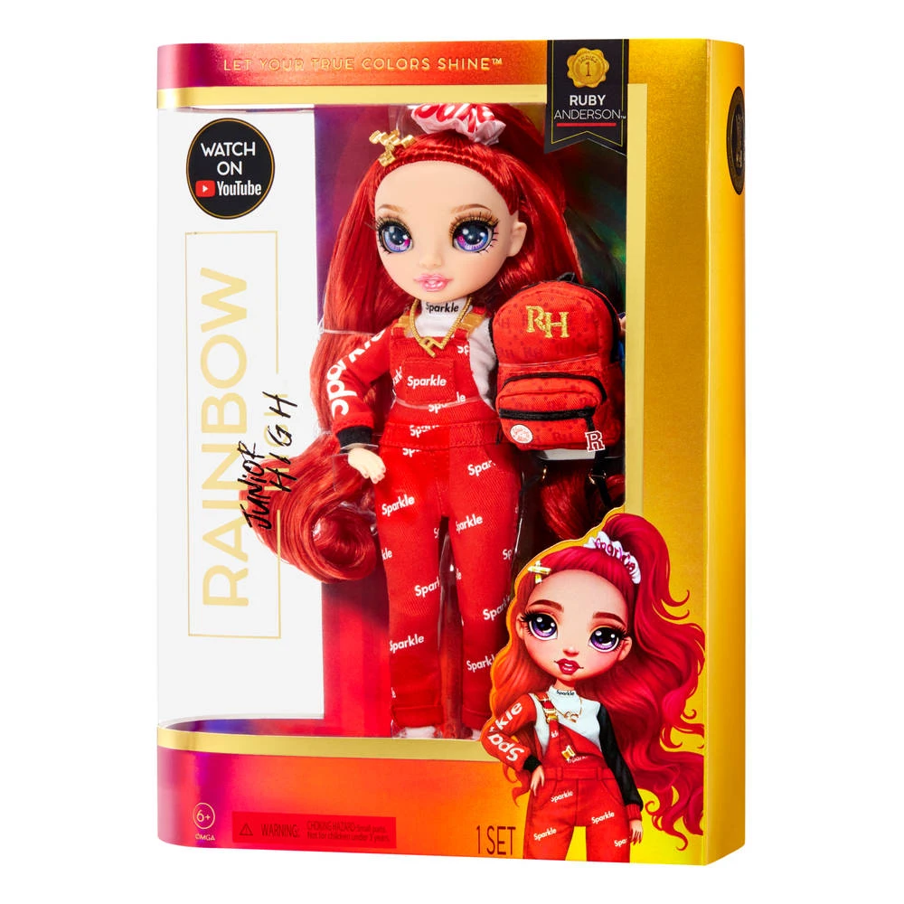 Rainbow High Junior High Pop Ruby Anderson 6 Rainbow High Junior High Pop Ruby Anderson - Image 4