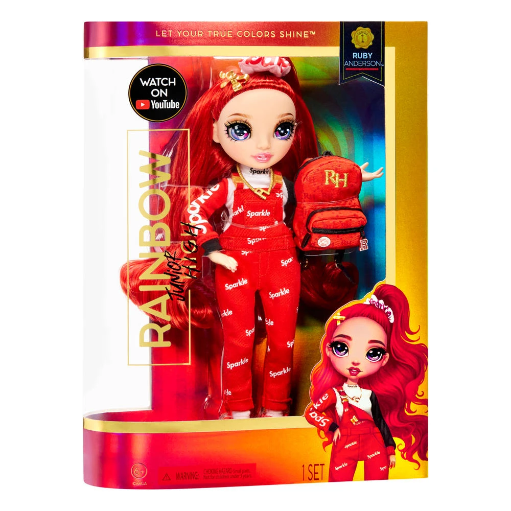 Rainbow High Junior High Pop Ruby Anderson 5 Rainbow High Junior High Pop Ruby Anderson - Image 3