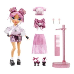 Rainbow High Modepop Lila Yamamoto - Zachtpaars -Barbie || Baby Born Verkoopwinkel 1991142 9f80f719
