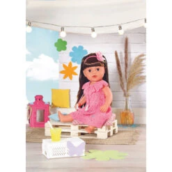 BABY Born Trendy Bloemenjurk - 43 Cm - Roze -Barbie || Baby Born Verkoopwinkel 1991342 3cb1b00c
