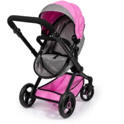 No Brand XEO Poppenwagen - Roze 12 No Brand XEO Poppenwagen - Roze -Barbie || Baby Born Verkoopwinkel 1992153 9563463f