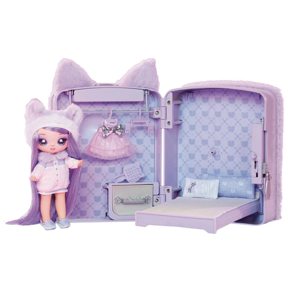Na! Na! Na! Surprise 3-in-1 Backpack Bedroom Serie 3 Speelset Maya Whiskerfull 5 Na! Na! Na! Surprise 3-in-1 Backpack Bedroom Serie 3 Speelset Maya Whiskerfull - Afbeelding 3