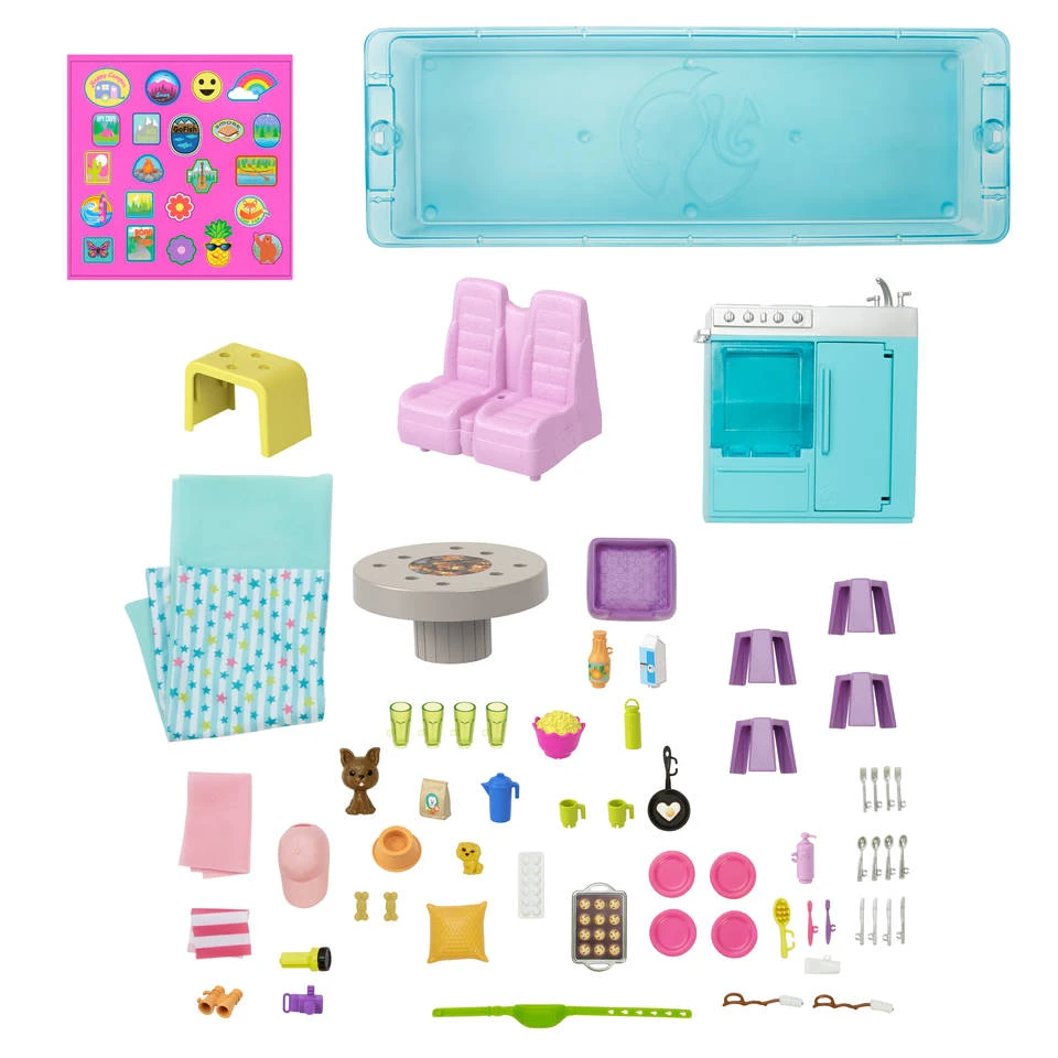 Barbie Droomcamper Met Zwembad En Accessoires 8 Barbie Droomcamper Met Zwembad En Accessoires - Afbeelding 6