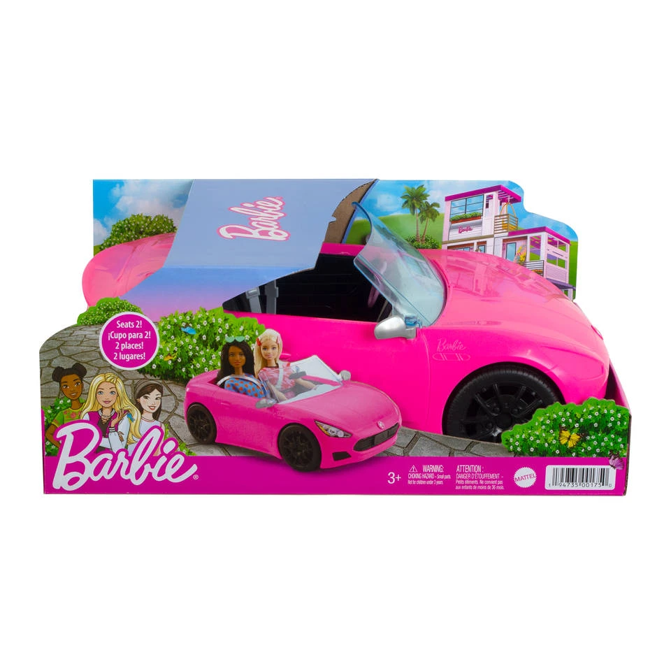 Barbie Cabriolet - Roze 4 Barbie Cabriolet - Roze - Afbeelding 2