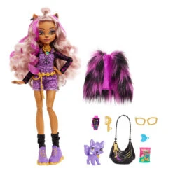 MATTEL Monster High Clawdeen Wolf Pop Met Huisdier En Accessoires -Barbie || Baby Born Verkoopwinkel 1995014 108f7f93