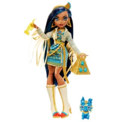 MATTEL Monster High Cleo De Nile Pop Met Huisdier En Accessoires -Barbie || Baby Born Verkoopwinkel 1995016 3bda51db