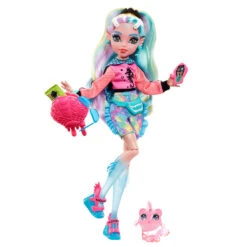 MATTEL Monster High Lagoona Blue Pop Met Huisdier En Accessoires -Barbie || Baby Born Verkoopwinkel 1995017 1e9f3e29