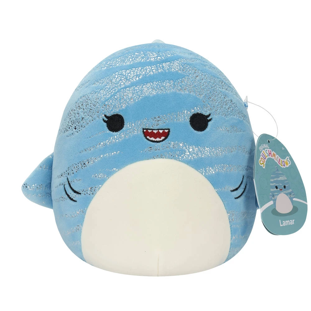 Pluchen Squishmallows Walvishaai Lamar - 30 Cm 3 Pluchen Squishmallows Walvishaai Lamar - 30 Cm