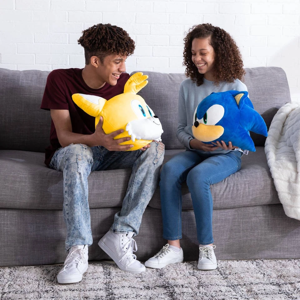 No Brand Mocchi Mocchi Mega Sonic Knuffel - 36 Cm 7 No Brand Mocchi Mocchi Mega Sonic Knuffel - 36 Cm - Afbeelding 5