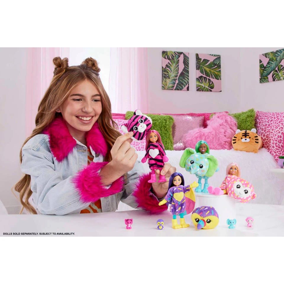 Barbie Cutie Reveal Jungle Toekan Pop Chelsea 4 Barbie Cutie Reveal Jungle Toekan Pop Chelsea - Image 2