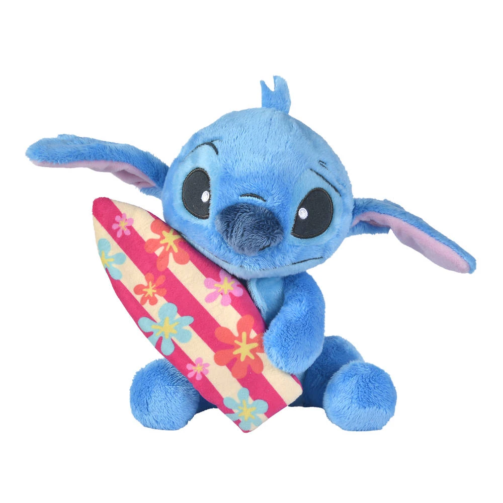 No Brand Disney Stitch Knuffel Met Surfplank - 25 Cm 4 No Brand Disney Stitch Knuffel Met Surfplank - 25 Cm - Image 2