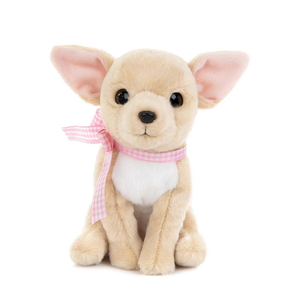 No Brand Studio Pets Pinkie Knuffelhond Met Strik - 16 Cm 3 No Brand Studio Pets Pinkie Knuffelhond Met Strik - 16 Cm